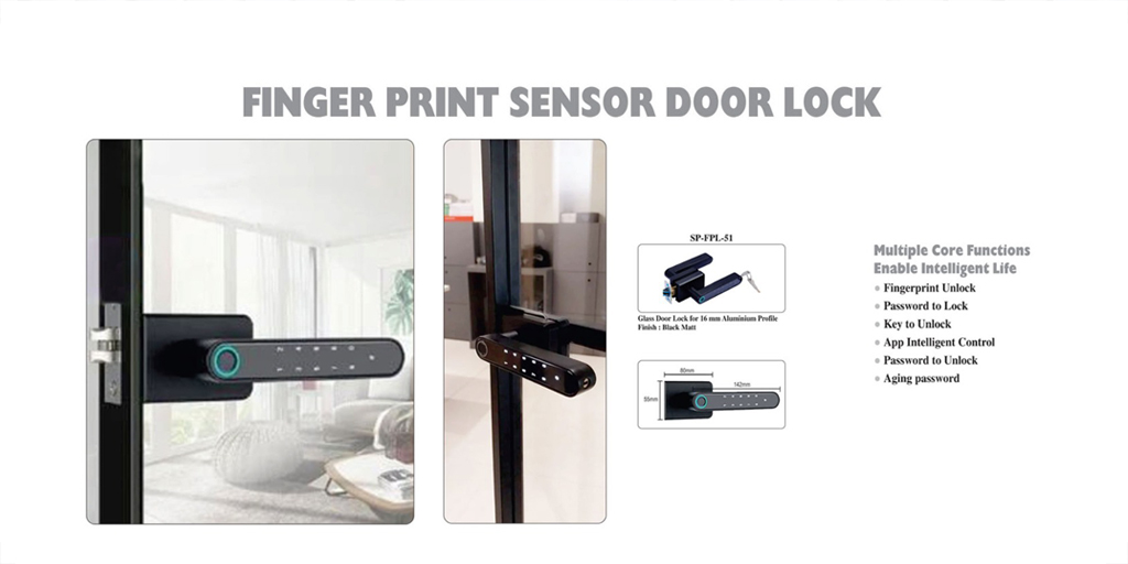 Finger Print Sensor Door Lock
